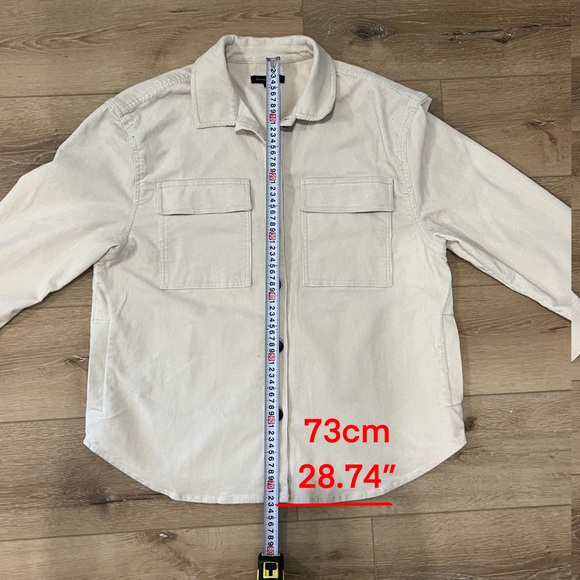 Oversized Corduroy Shacket Banana Republic factory shirt jacket / shasket - Picture 4 of 4